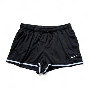 Nike Women's Black Mesh Athletic Shorts